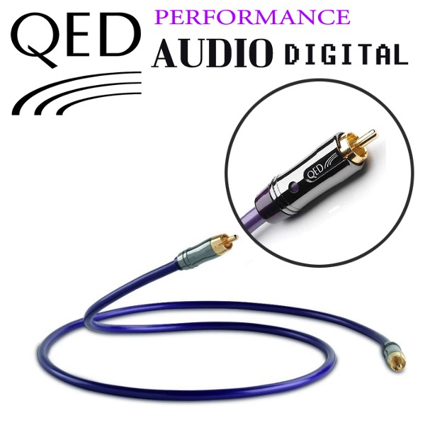 [QED] 큐이디 Performance AUDIO DIGITAL Coaxial (1.0m) 동축/코엑시얼 케이블