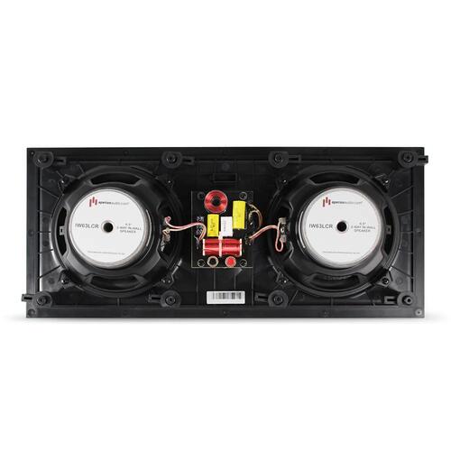 [Aperion Audio] 아페리온 오디오 Clearus C6LCR (1개 가격) Dual 6.5&quot; LCR In-Wall Speaker 인월 센터스피커