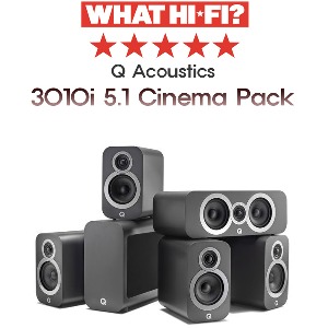 왓하이파이★★★★★ 큐어쿠스틱 3010i 5.1 Cinema Pack Q Acoustics 3010i 5.1채널 시네마팩