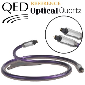 [QED] 큐이디 Reference OPTICAL Quartz (1.0m) 옵티컬 쿼츠 광케이블(각-각)