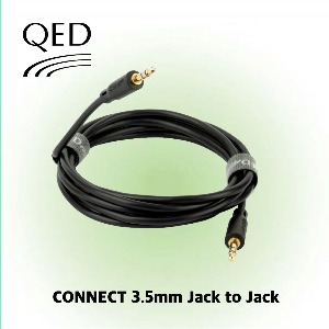 [QED] 큐이디 CONNECT 3.5mm Jack to Jack (1.5m) 커넥트시리즈 3.5mm to 3.5mm 1:1 스테레오 케이블