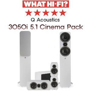 왓하이파이★★★★★ 큐어쿠스틱 3050i 5.1 Cinema Pack Q Acoustics 3050i 5.1채널 시네마팩