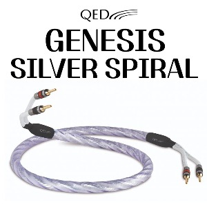[QED] 큐이디 Genesis Silver Spiral (2.5m-3.0m PAIR) 단자처리 스피커케이블  완제품 제네시스 실버 스파이럴
