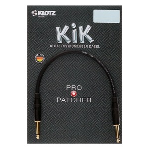 [KLOTZ] 클로츠 KIK PRO 기타 패치 케이블 (TSㅡ자:TSㅡ자, Klotz 커넥터)