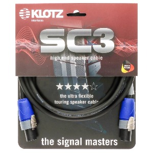 [KLOTZ] 클로츠 SC3 클로츠 프로페셔널 스피커 케이블 (스피콘2p-스피콘2p) 1m, 2m, 3m, 5m, 10m